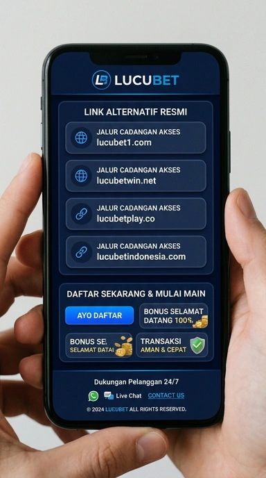 Tampilan link alternatif lucubet